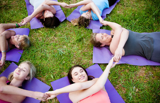 Wedding yoga in South Africa